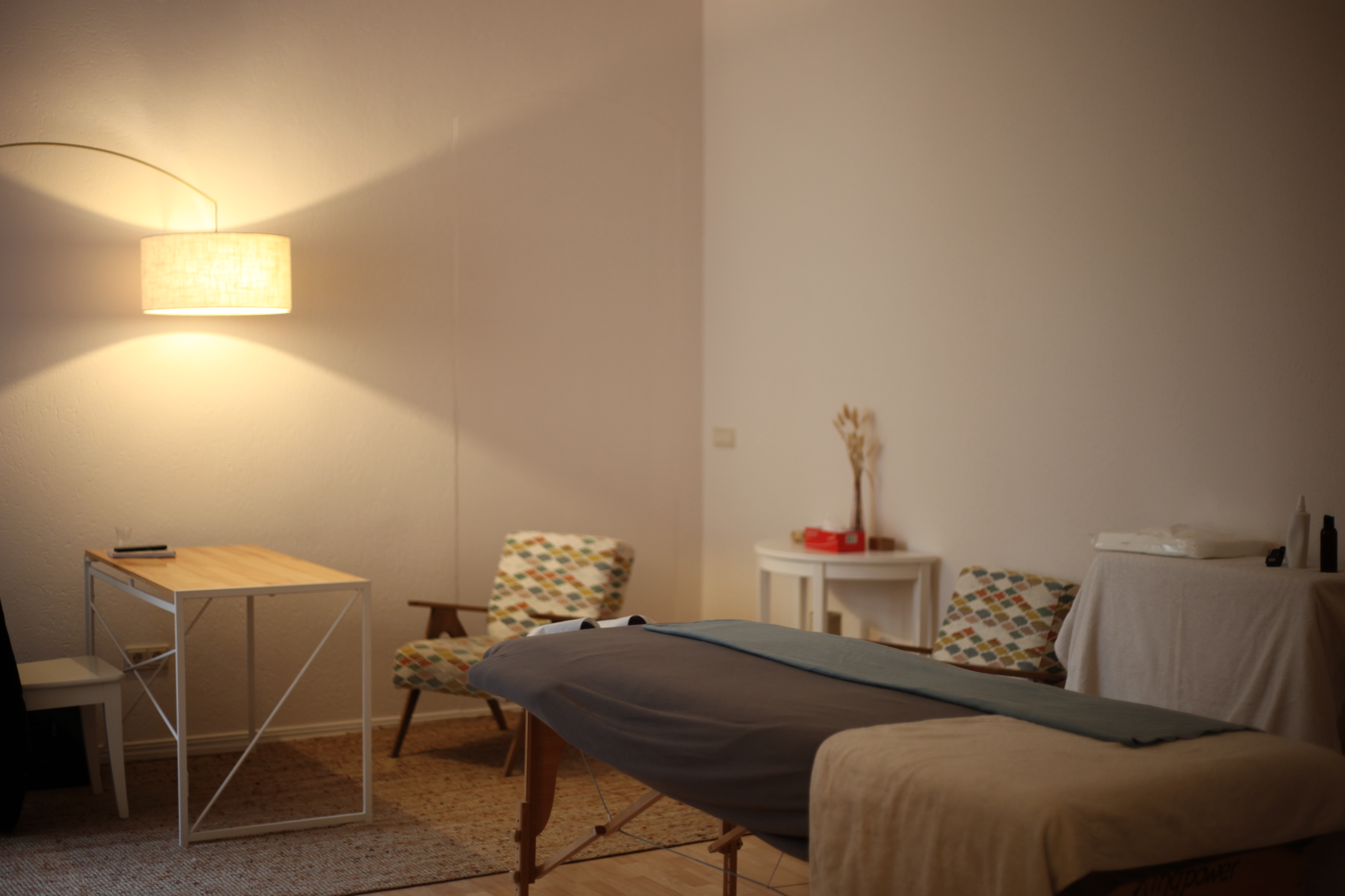 Treatment room at the Fascia Lab praxis